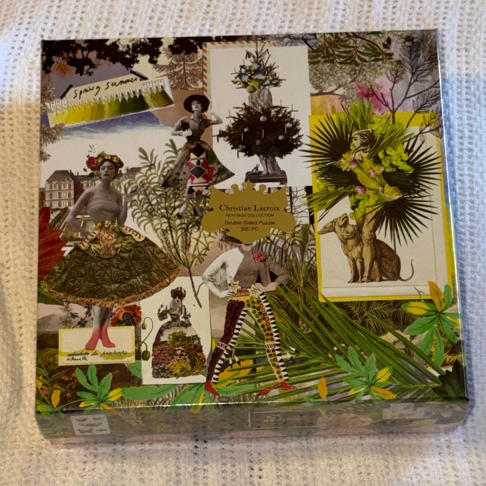 Christian Lacroix Artistic Collage Puzzle‎ NEW Sealed